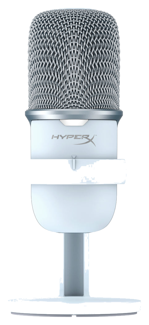 HyperX SoloCast - USB Microphone (White)
