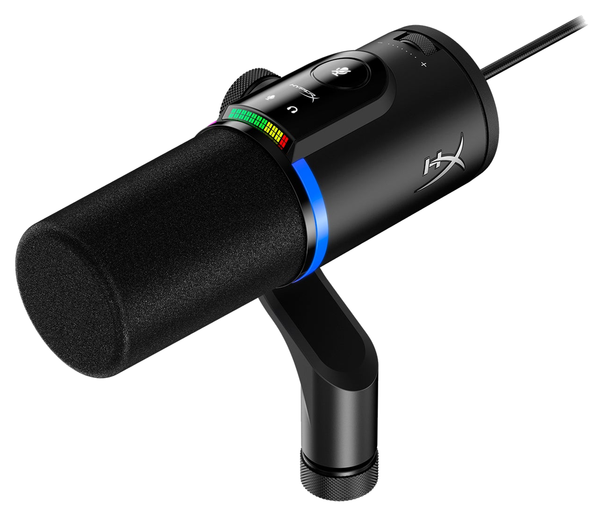HyperX FlipCast - USB/XLR Dynamic Microphone (Black)   (NEW MODEL)