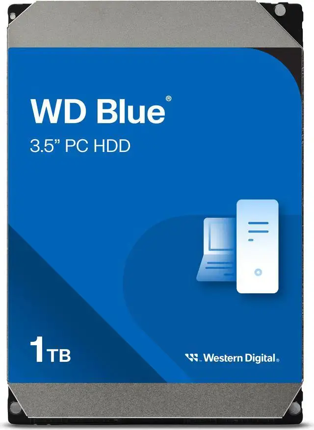 Western Digital Blue 1TB 3.5" Desktop SATA HDD