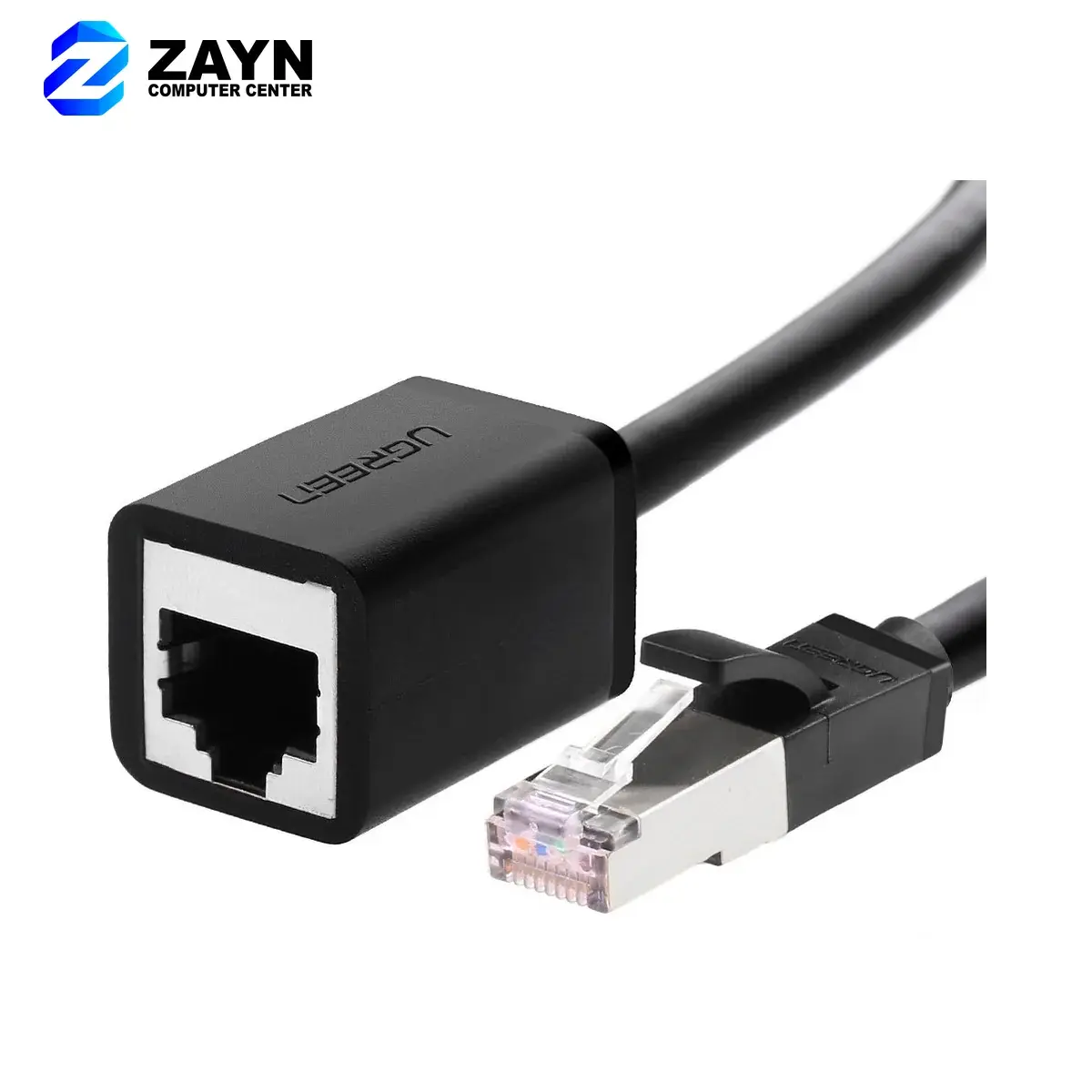 Cat6 F/UTP Male To Female Ethernet Extension – 0.5m