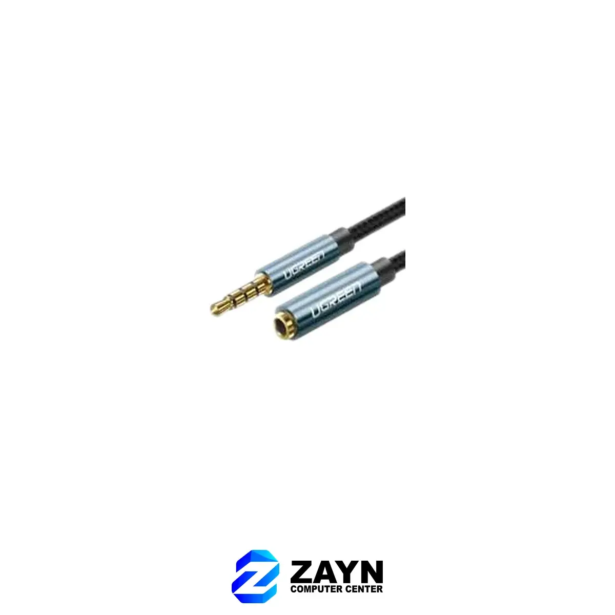 3.5MM Male To Female Extension Braided Cable – 2m