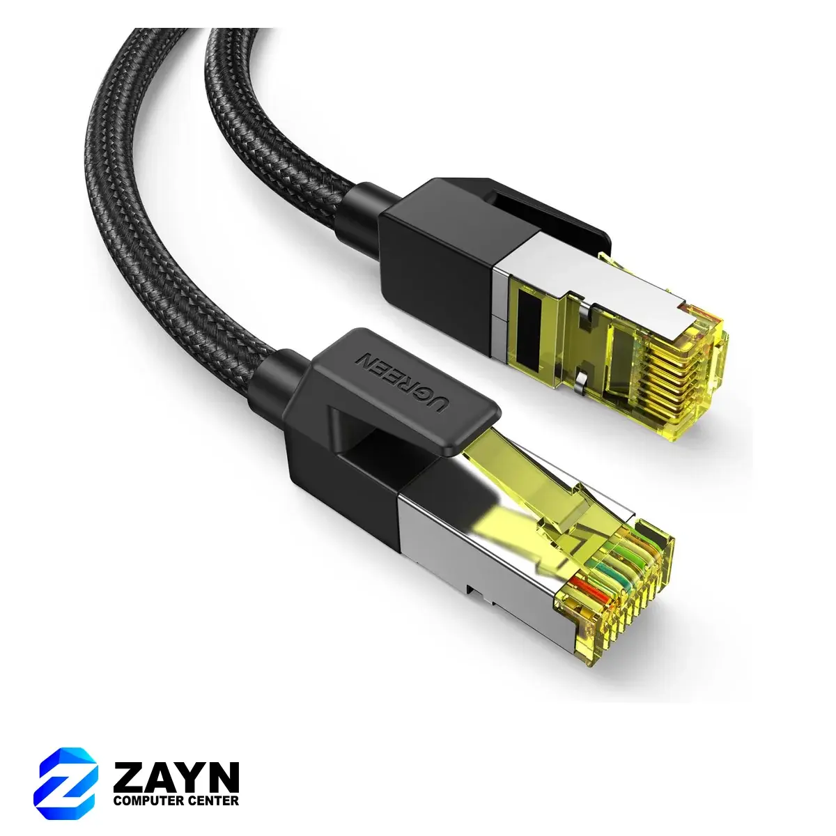 Cat7 F/FTP Round Ethernet Cable Pure Copper With Braid – 5m