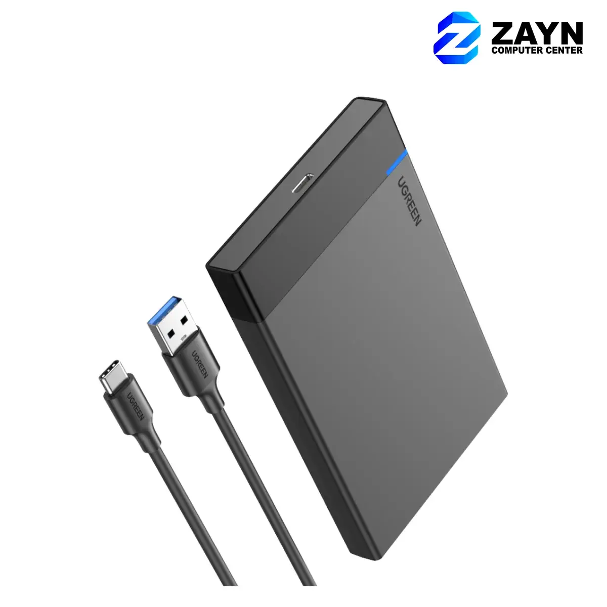 USB-C 3.1 To 2.5'' SATA Hard Drive Enclosure (6Gbps)