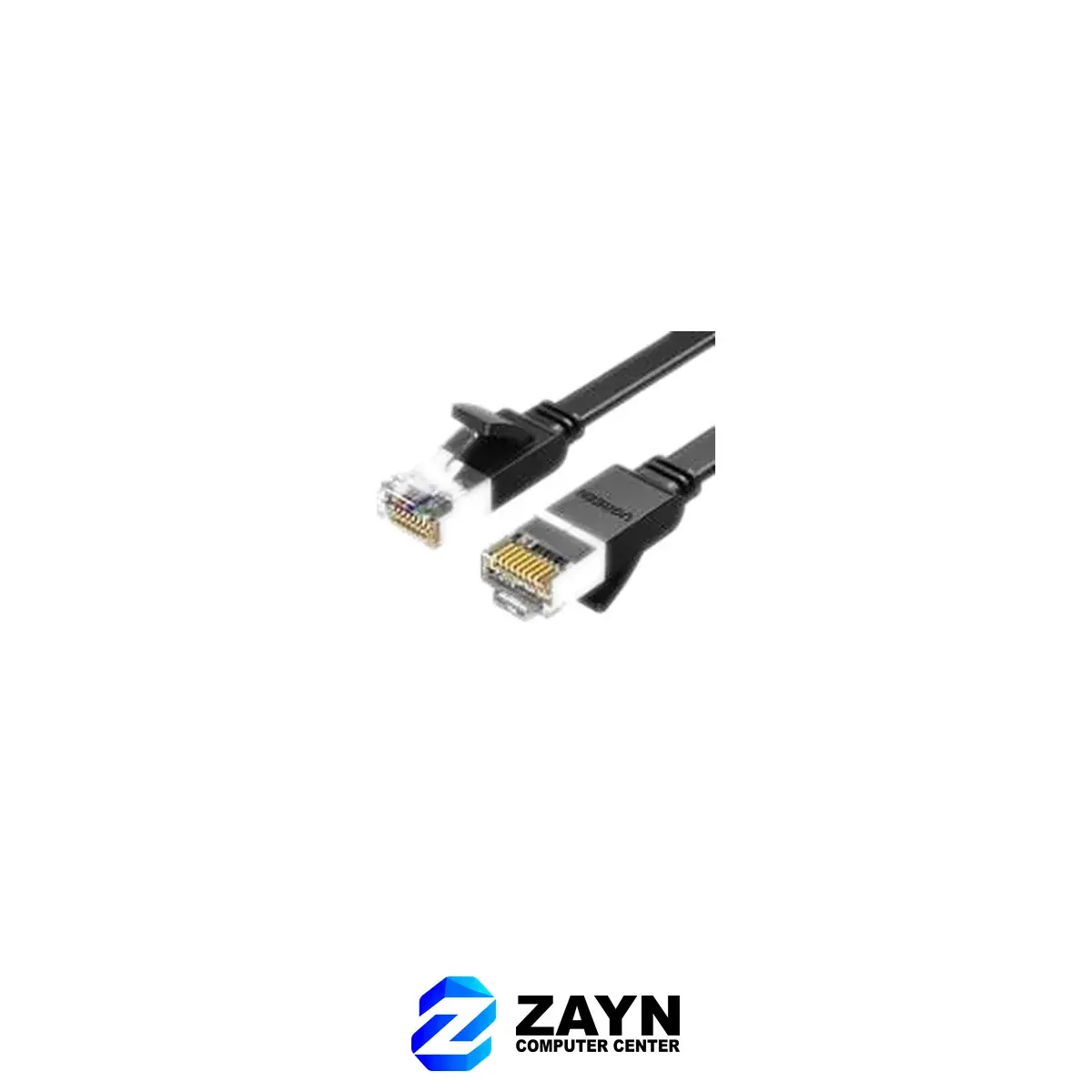 Cat6 UTP Flat Ethernet Cable Pure Copper – 1m