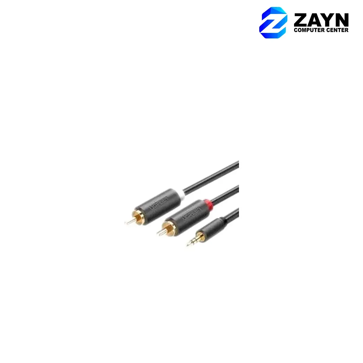3.5mm Male To 2 RCA Male Audio Cable – 2m