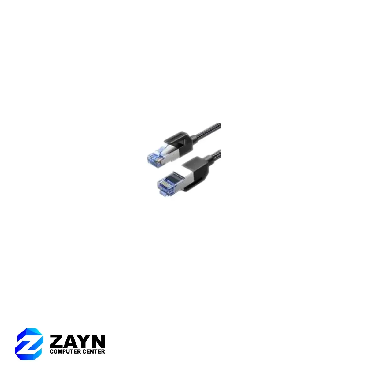 Cat8 CLASSⅠF/FTP Round Ethernet Cable With Braid – 15m
