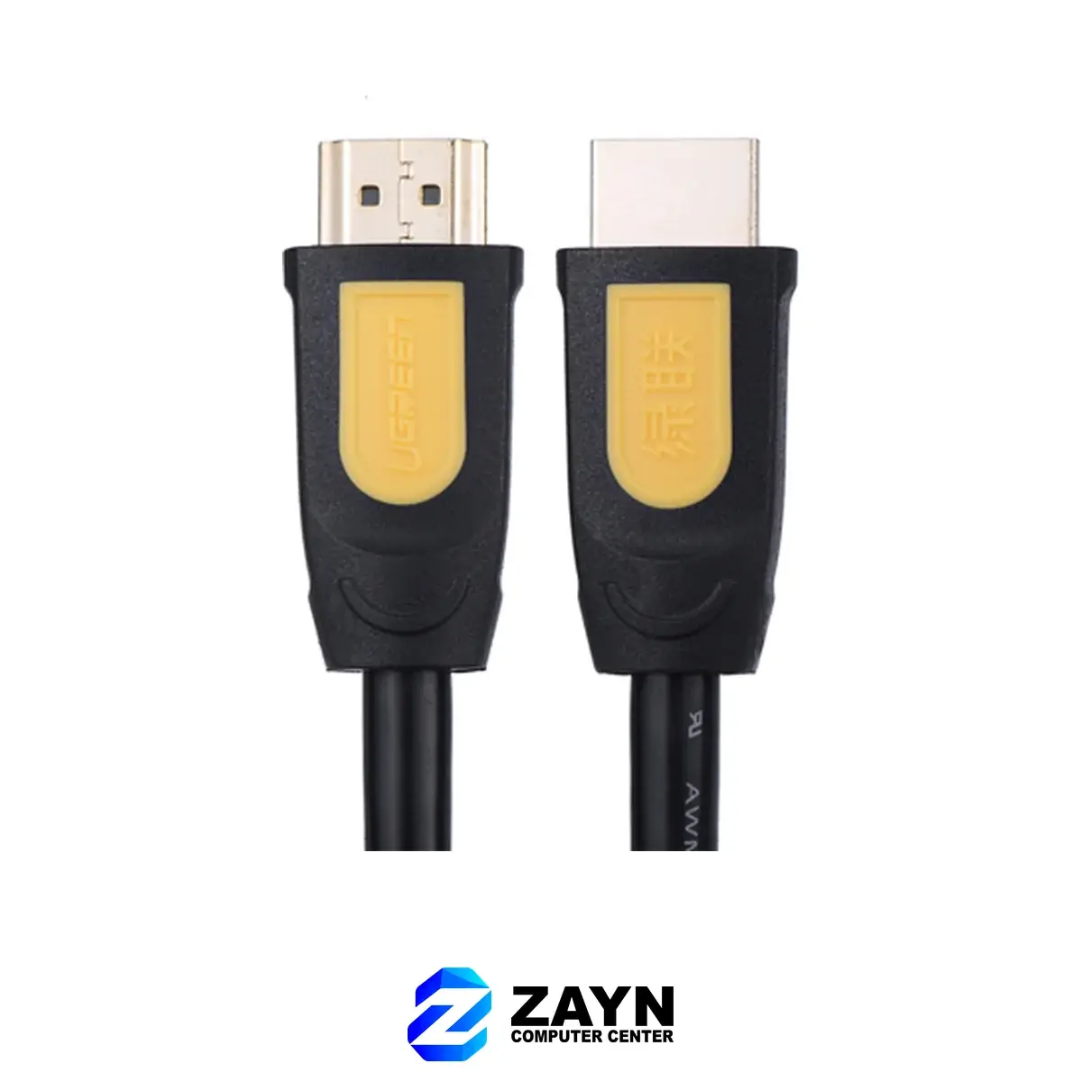 HDMI Male To Male Cable – 2m, Yellow/Black, HD101