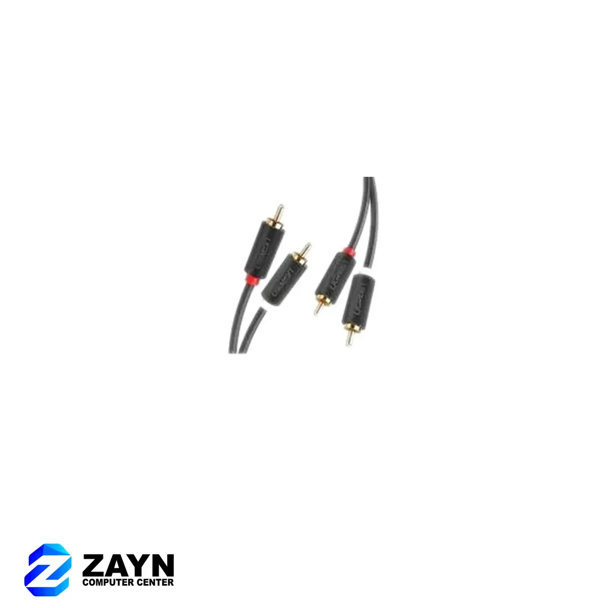 2 RCA Male To 2 RCA Male Audio Cable – 1m