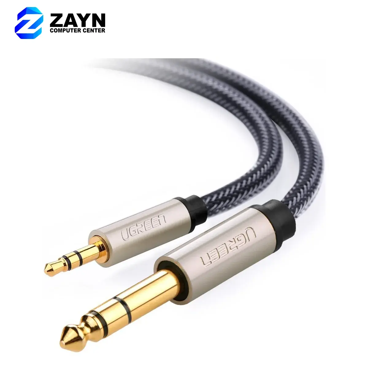 3.5mm Male To 6.35mm Male Cable – 1m