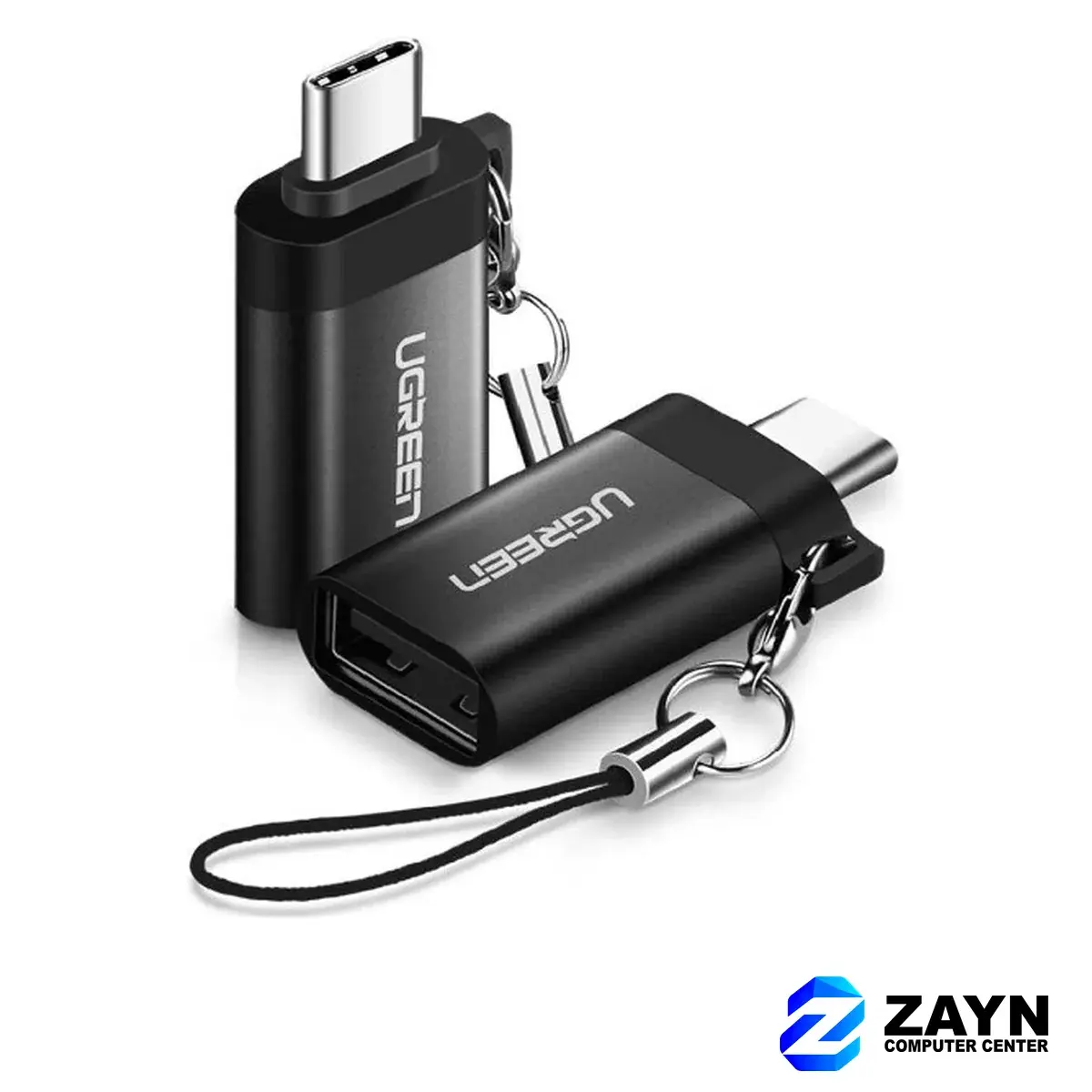 USB-C 3.1 Male To USB 3.0 A Female OTG Adapter – Gray, US270