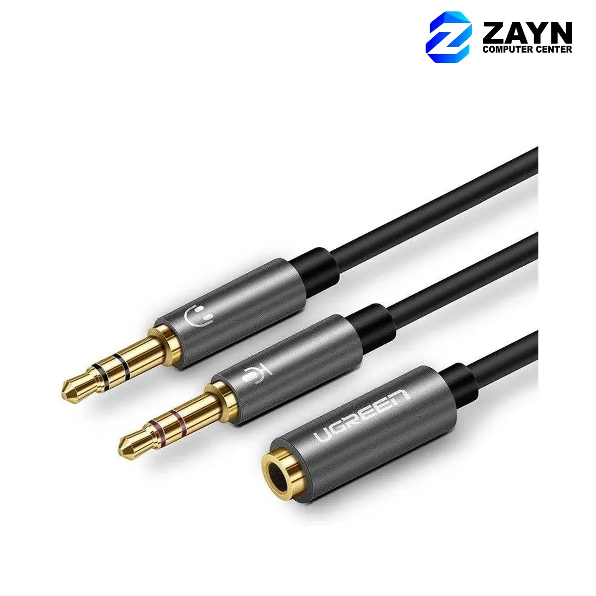 Dual 3.5mm Male To 3.5mm Female Audio Cable – Item 20899