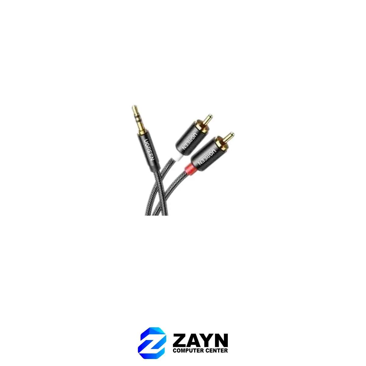 3.5mm Male To 2 RCA Male Cable – 1m