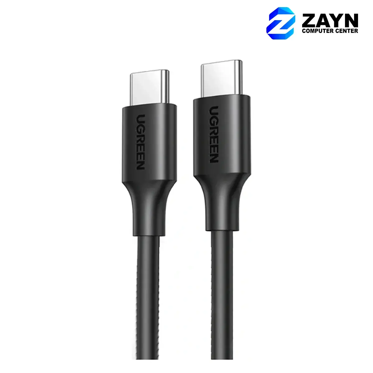 USB-C 2.0 Male To USB-C 2.0 Male 3A Data Cable – 3m, Black, US286