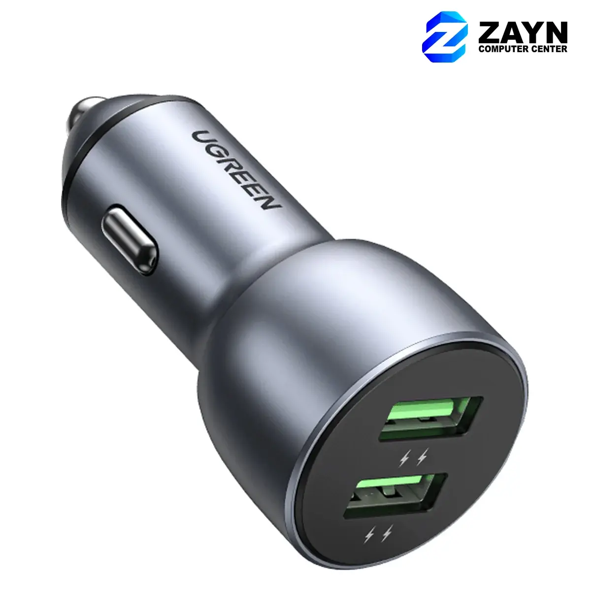 QC 3.0+QC 3.0 Dual USB-A 36W Fast Car Charger