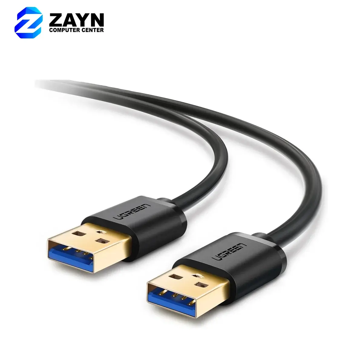 USB 3.0 AM To AM Cable – 0.5m