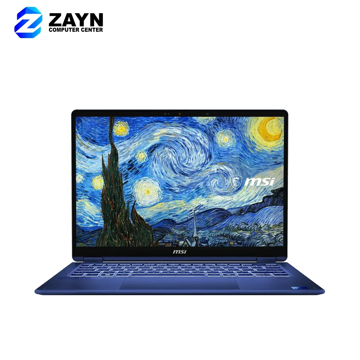MSI Prestige 14 Flip AI+ 2-in-1 Laptop | Artisan Collection The Starry Night | STARRY-271PH | Core Ultra X9 378H | LPDDR5X 32GB | 1TB SSD | 14" 16:10 FHD+ OLED | Win 11 + MS Office