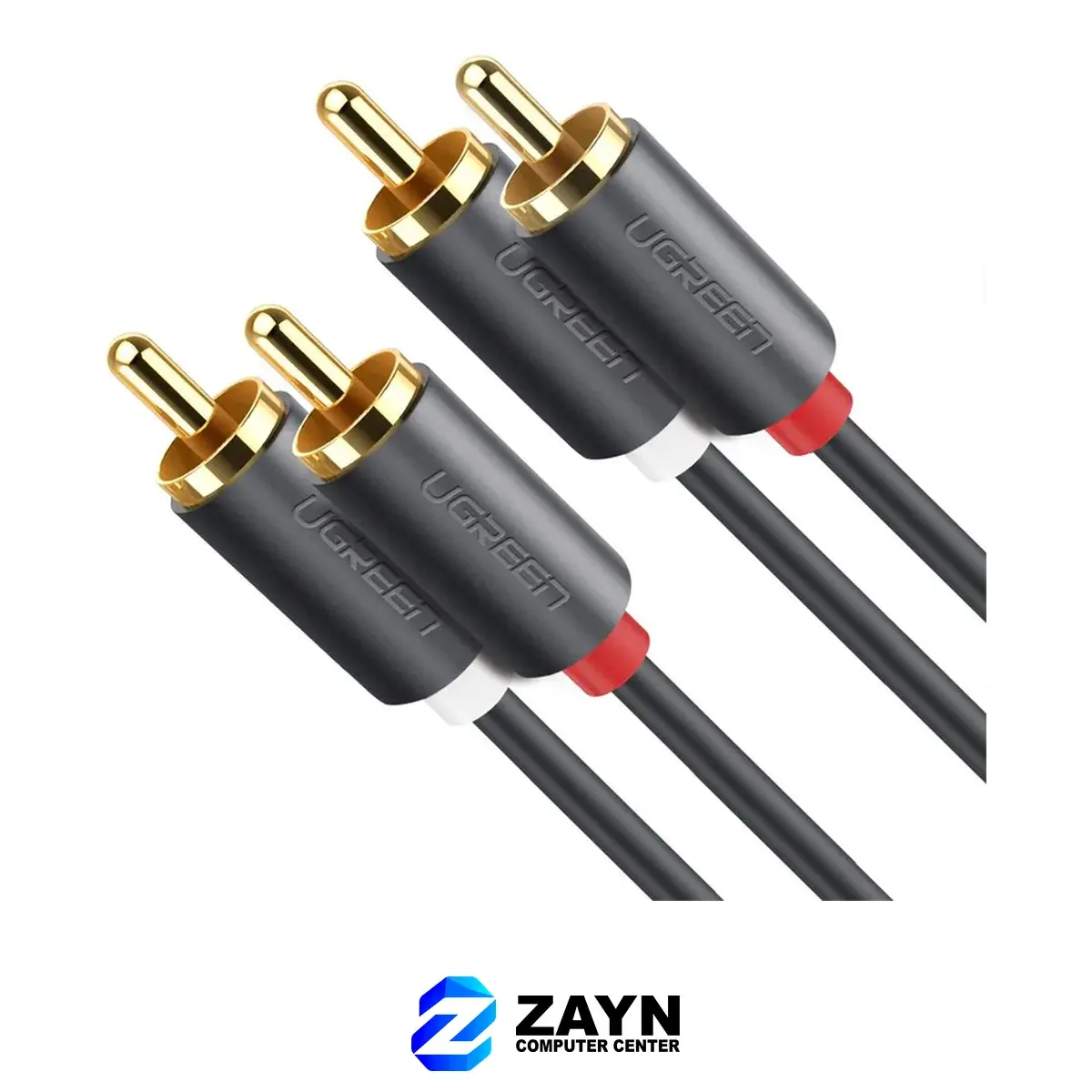 2 RCA Male To 2 RCA Male Audio Cable – 3m