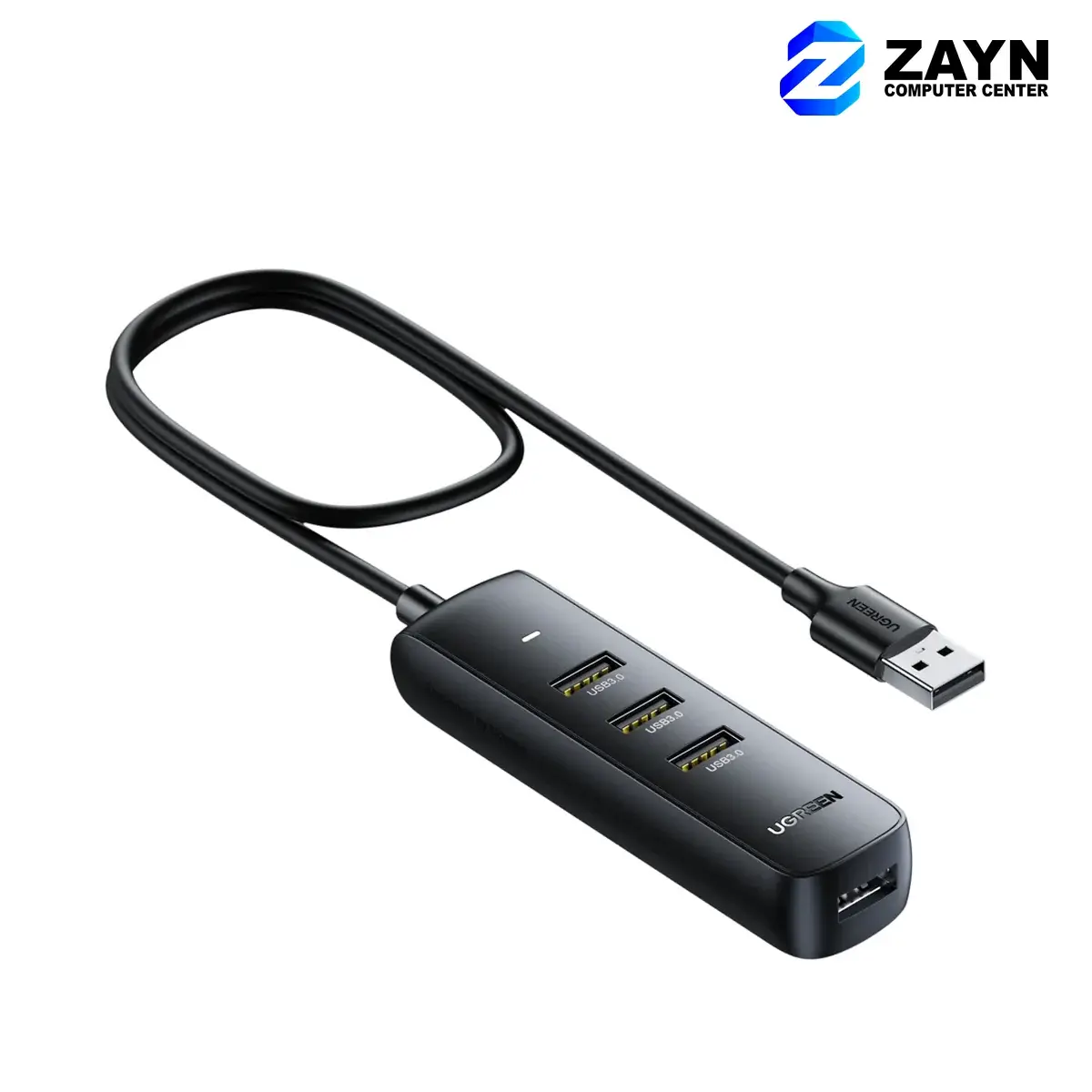 UGREEN USB 3.0 4-Port Hub 0.25m (Black)