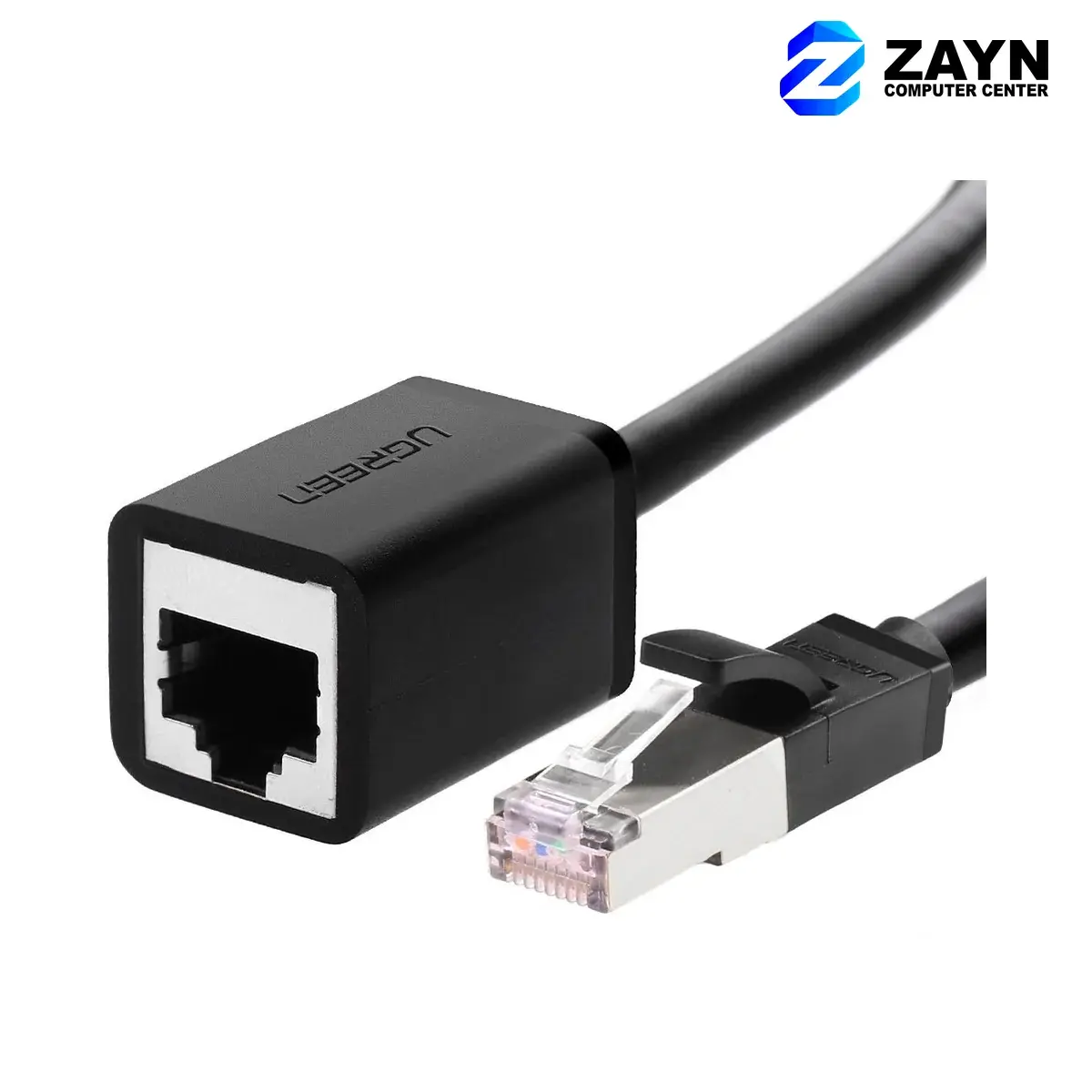 Cat6 F/UTP Male To Female Ethernet Extension – 1m