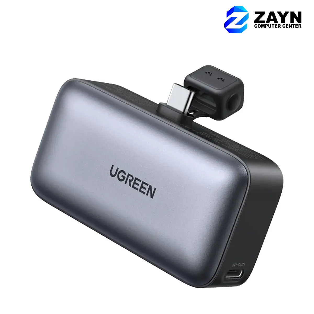 5000mAh Power Bank with Built-in USB-C Connector