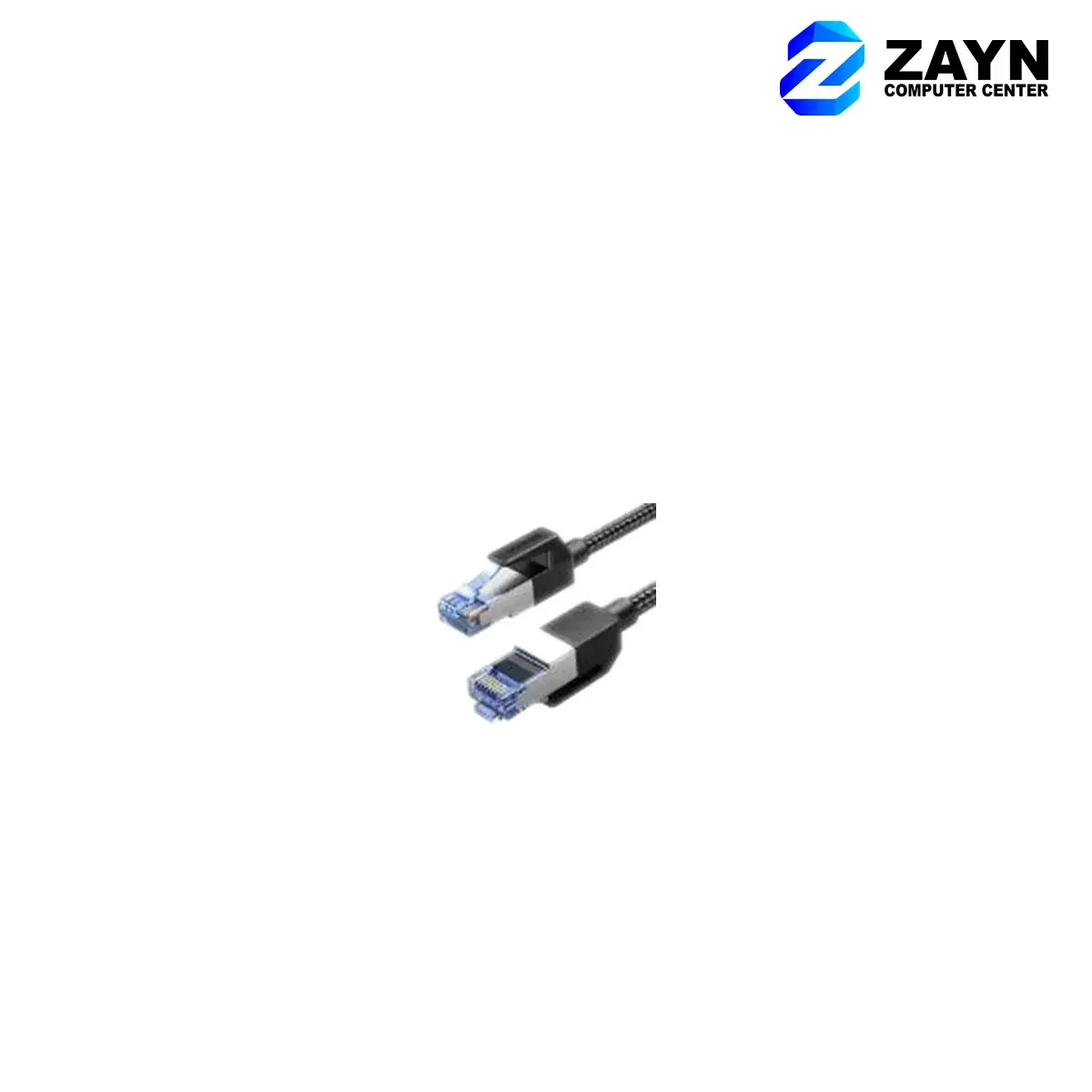 Cat8 CLASSⅠF/FTP Round Ethernet Cable With Braid – 3m