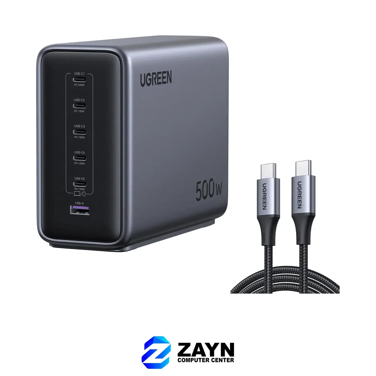 Type C 2.0 Male To Type C 2.0 Male Charging&Data Cable(240W Max) – 2m