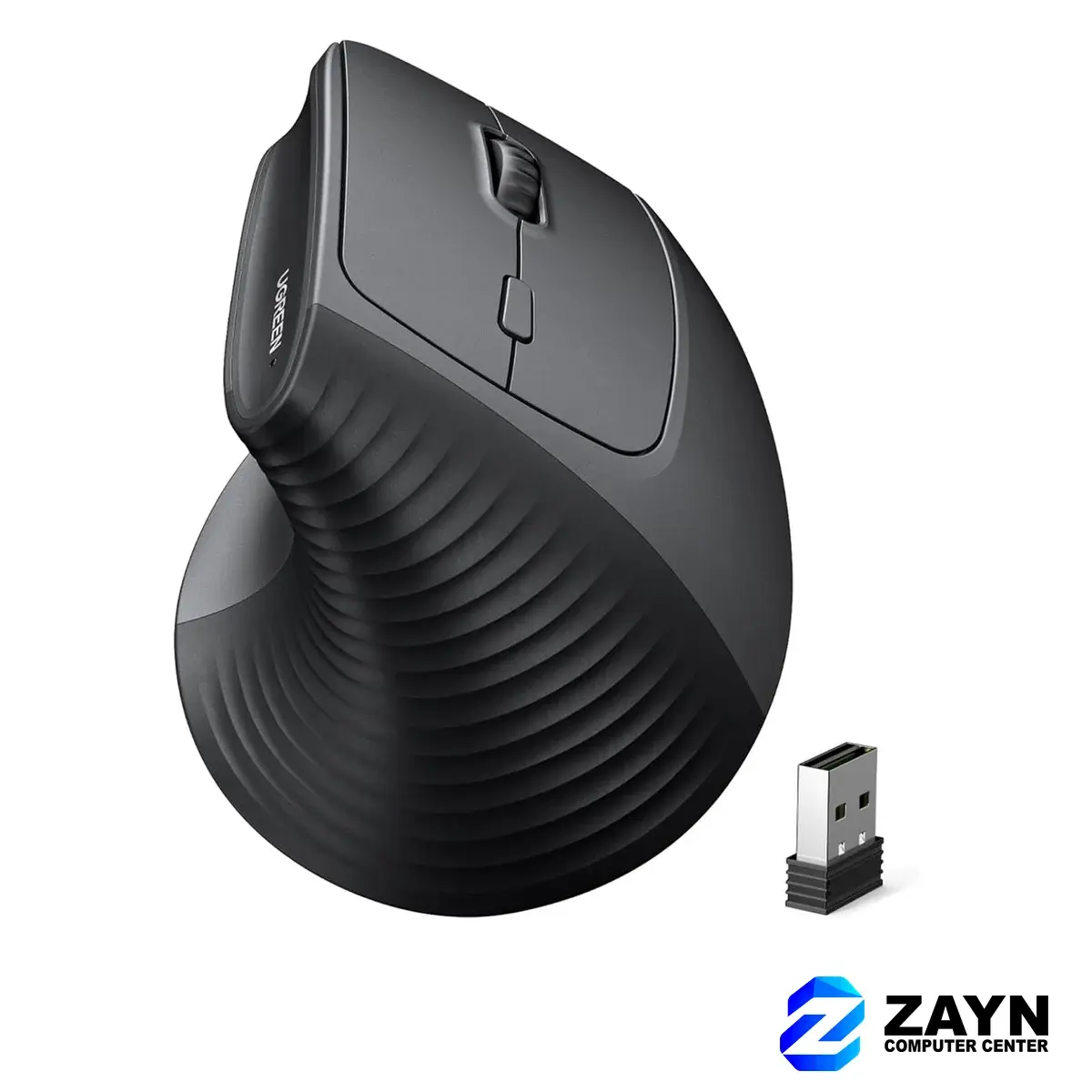 Wireless Vertical Mouse 2.4Ghz (w/o battery)