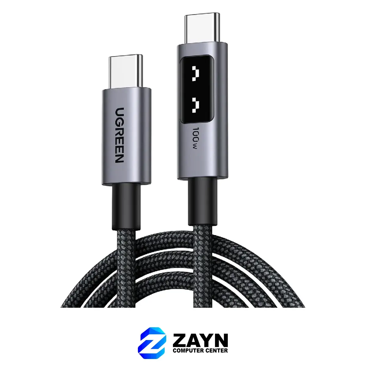 Uno USB-C to USB-C PD Fast Charging Cable – 0.5m, Black