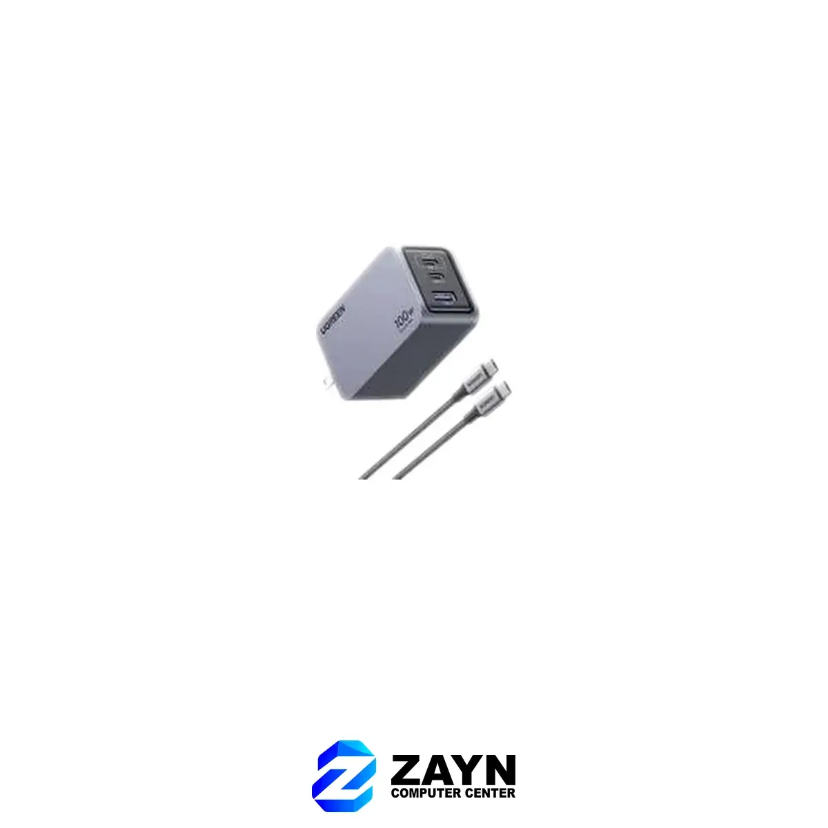 USB-A+2*USB-C 100W GaN Tech Fast Charger