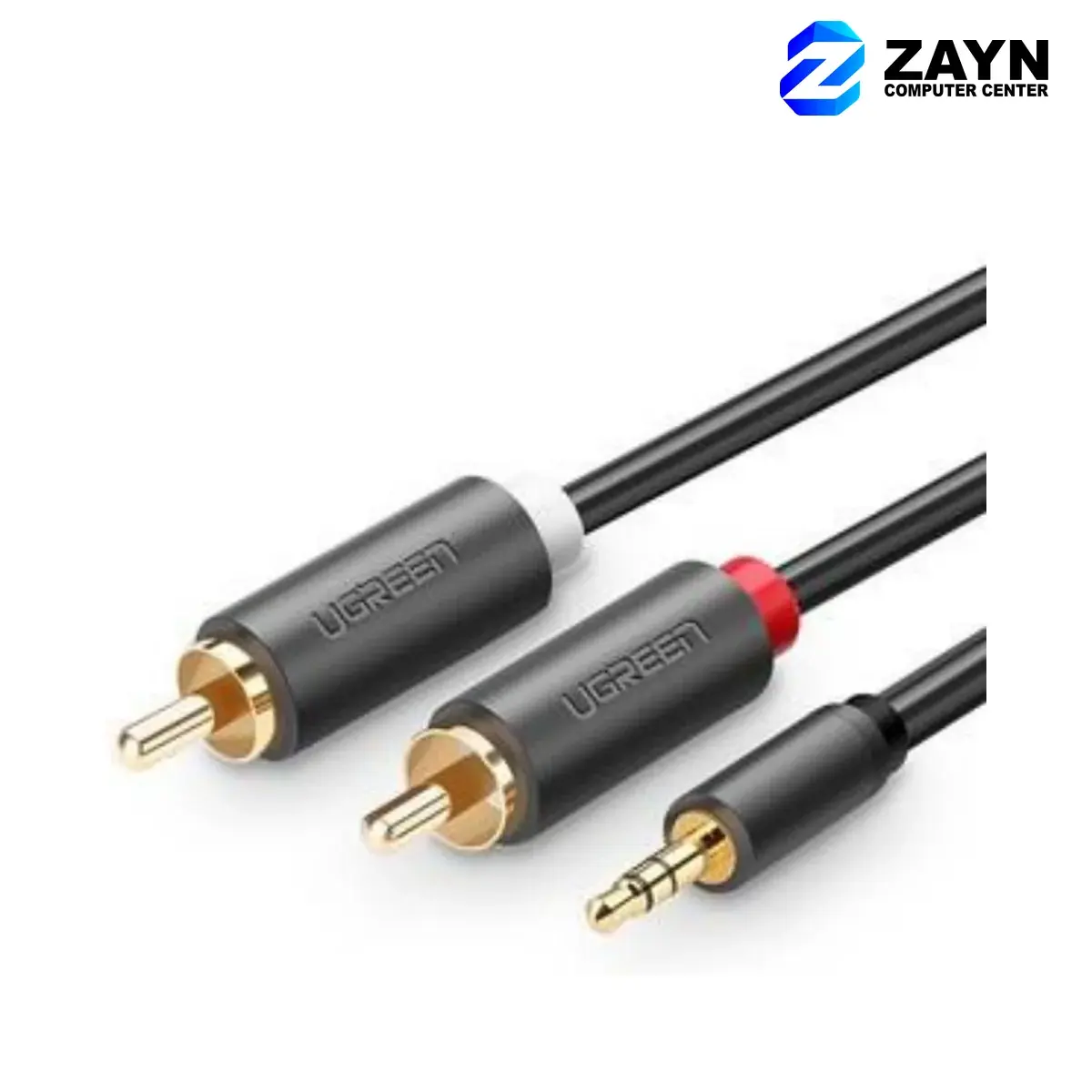 3.5mm Male To 2 RCA Male Audio Cable – 3m