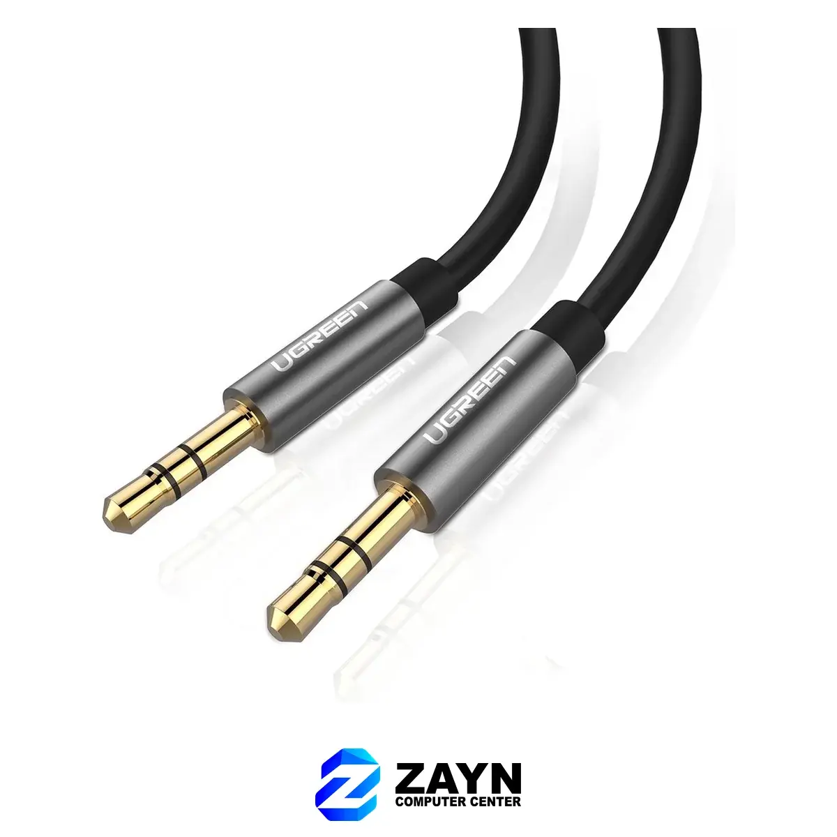 3.5mm Male To Male Round Cable – 5m, Black, AV119
