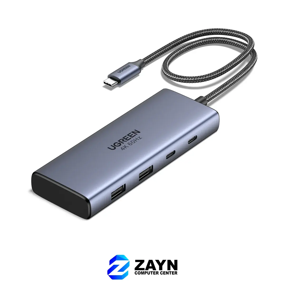 USB-C to 2*USB-A 3.2+2*USB-C 3.2+2*HDMI+PD port Converter(7-in-1)