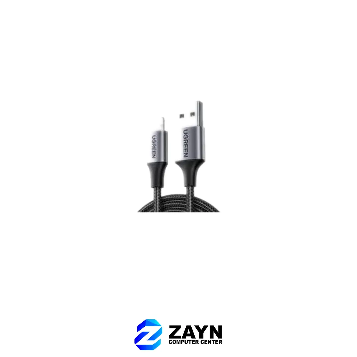Lightning To USB 2.0 A Male Cable – 1m, Black, US199