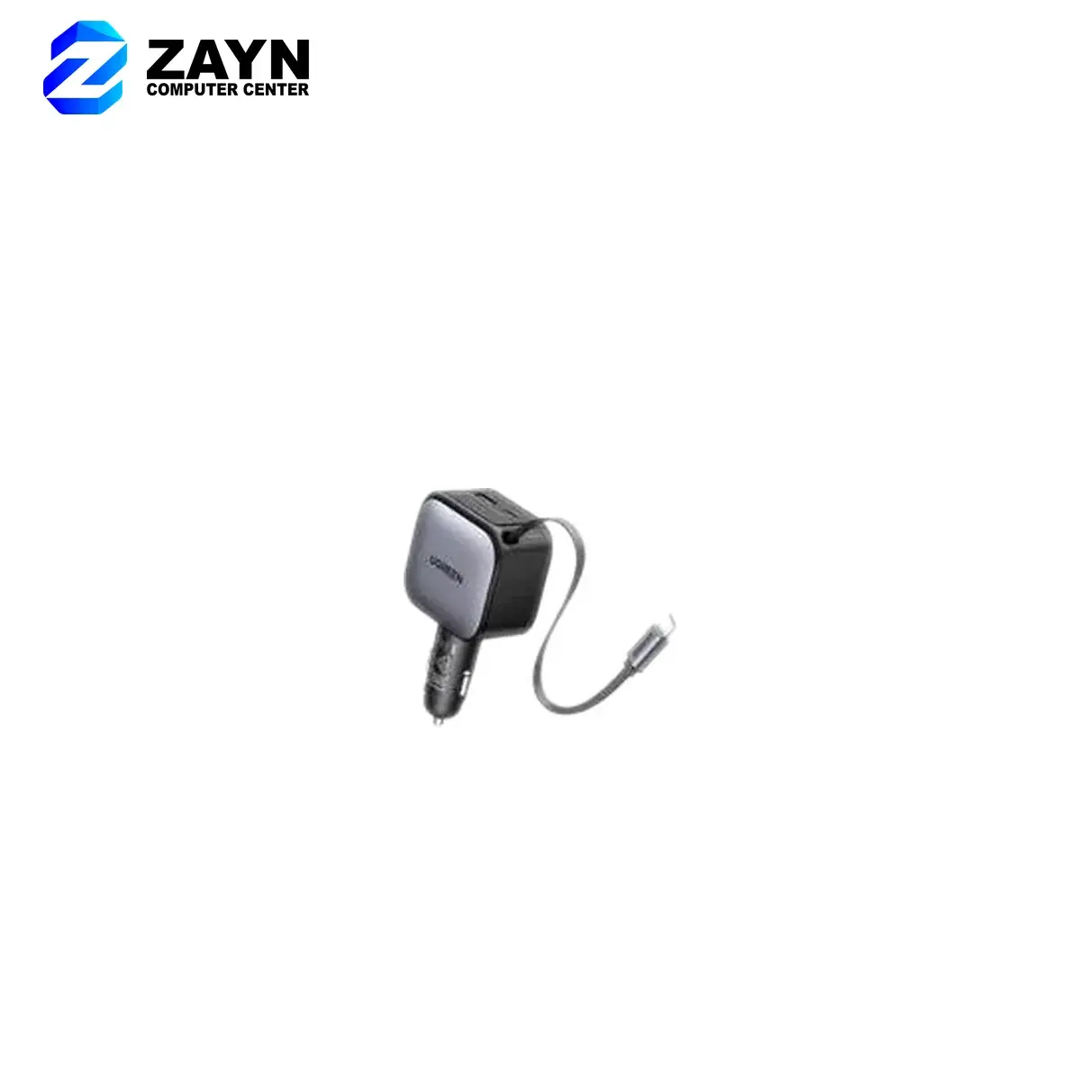 90W 1C1A with 1 Retractable Cable Car Charger