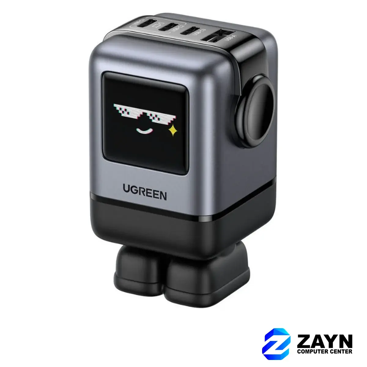 USB-A+3*USB-C 100W Robot GaNTech Fast Charger