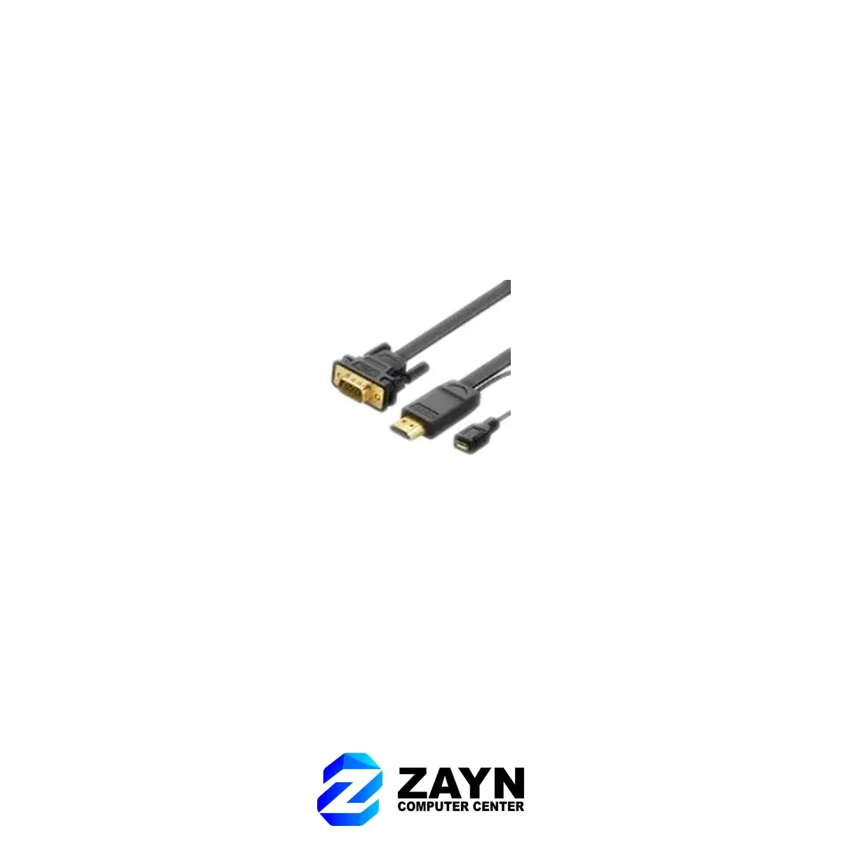 HDMI To VGA Converter Round Cable