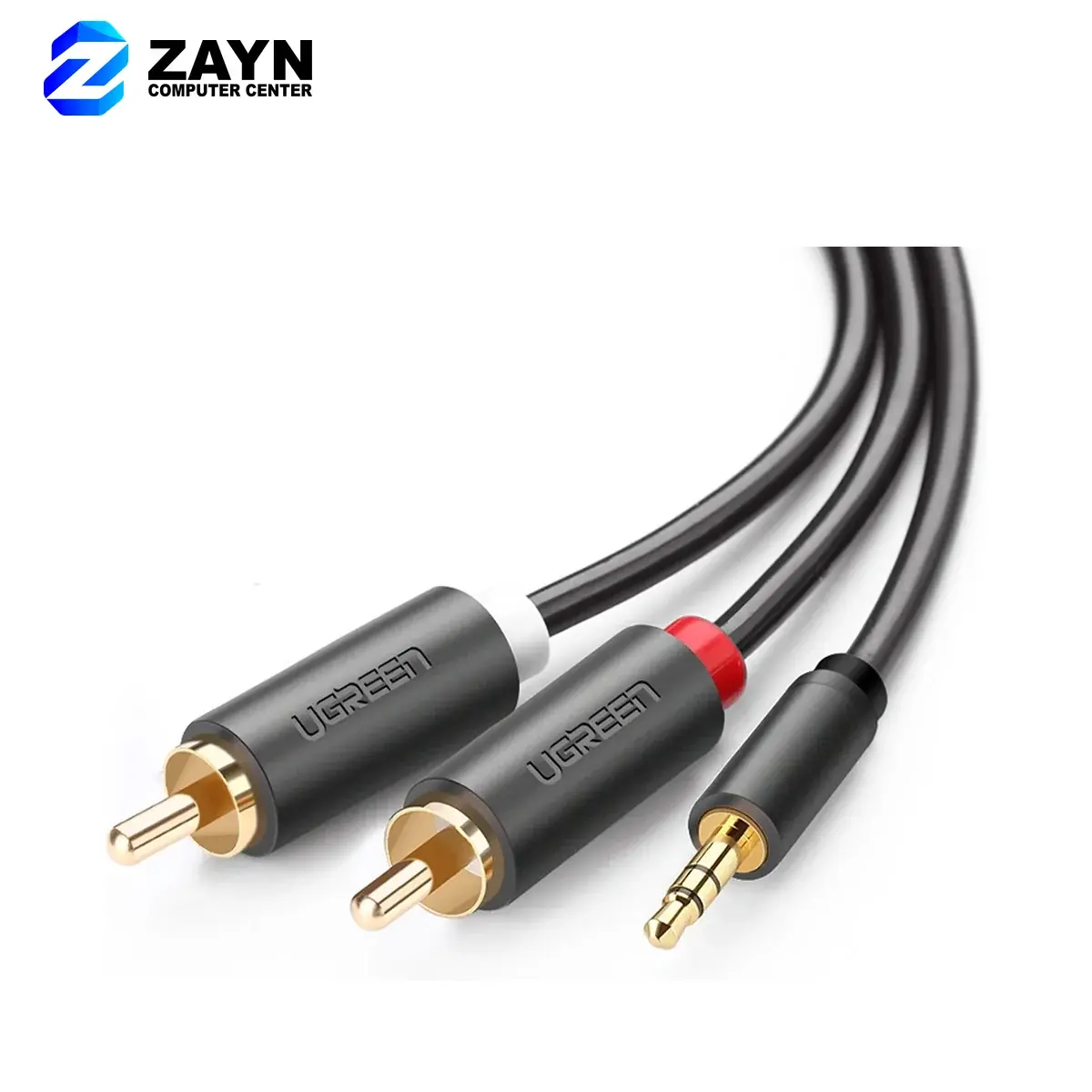 3.5mm Male To 2 RCA Male Audio Cable – 5m