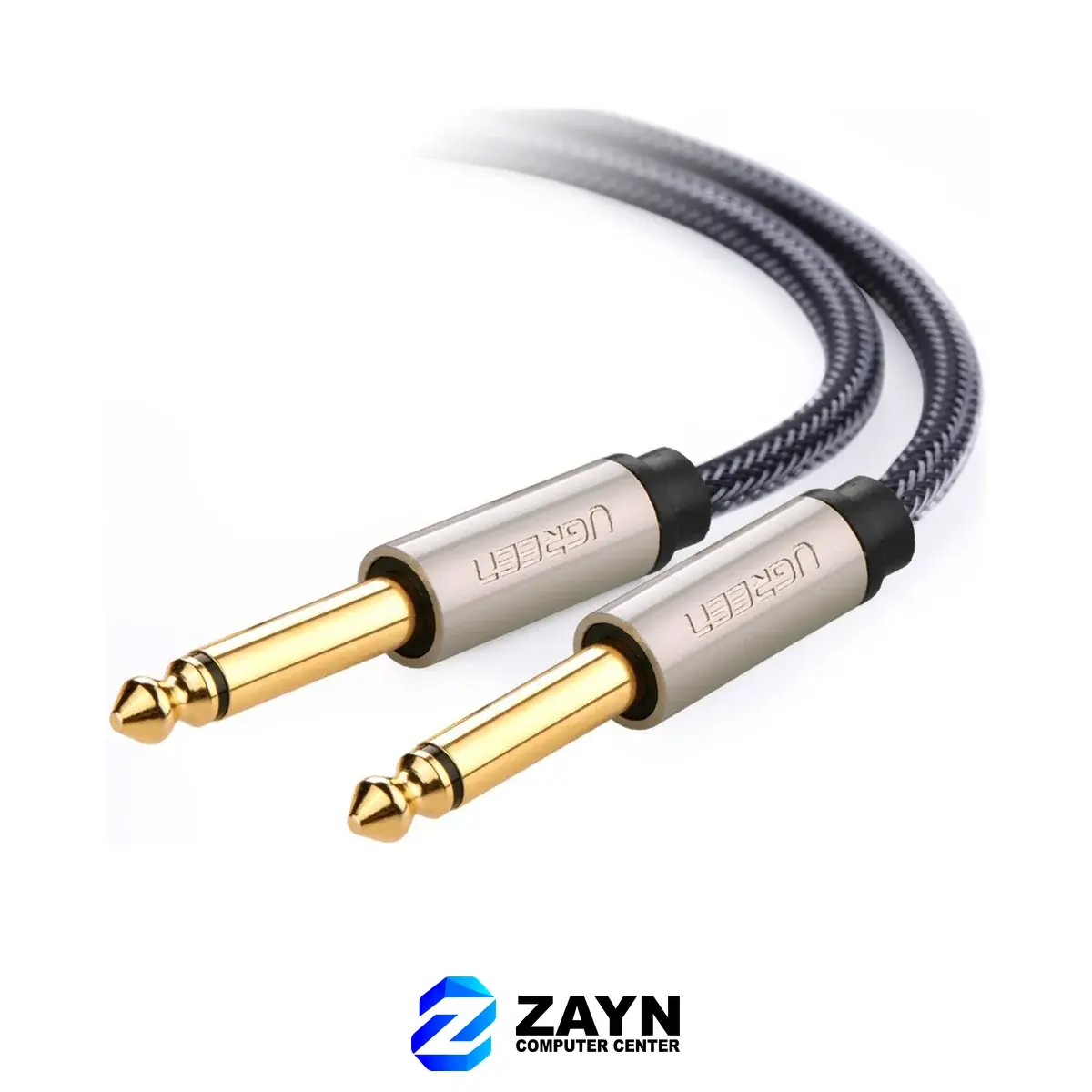 6.35mm Male To 6.35mm Male Cable – 2m