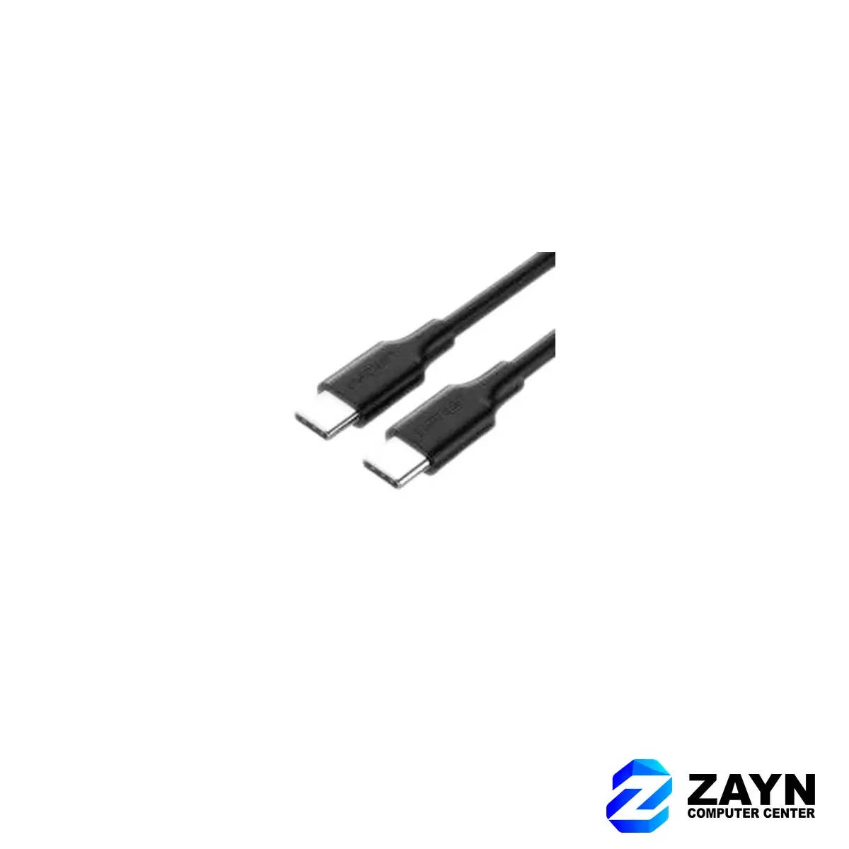 USB-C 2.0 Male To USB-C 2.0 Male 3A Data Cable – 1.5m, Black, US286