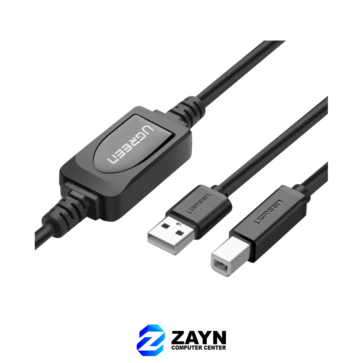 USB 2.0 AM To BM Active Print Cable – 10m