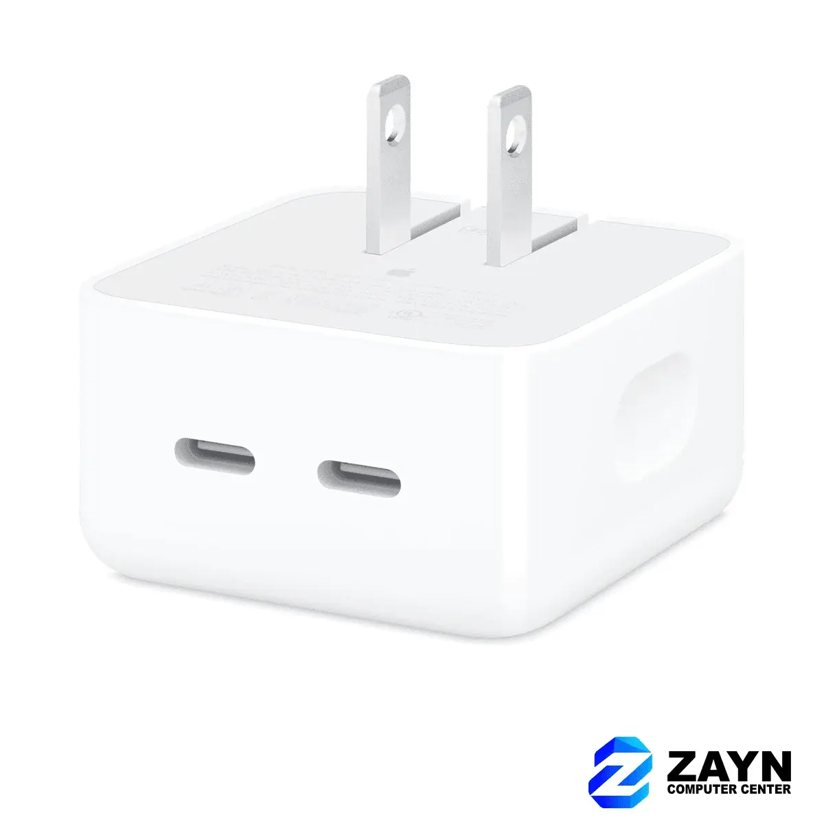 Apple 35W Dual USB-C Port Compact Power Adapter
