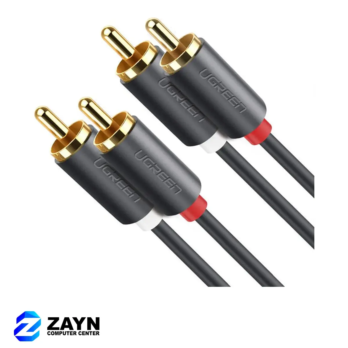 2 RCA Male To 2 RCA Male Audio Cable – 2m