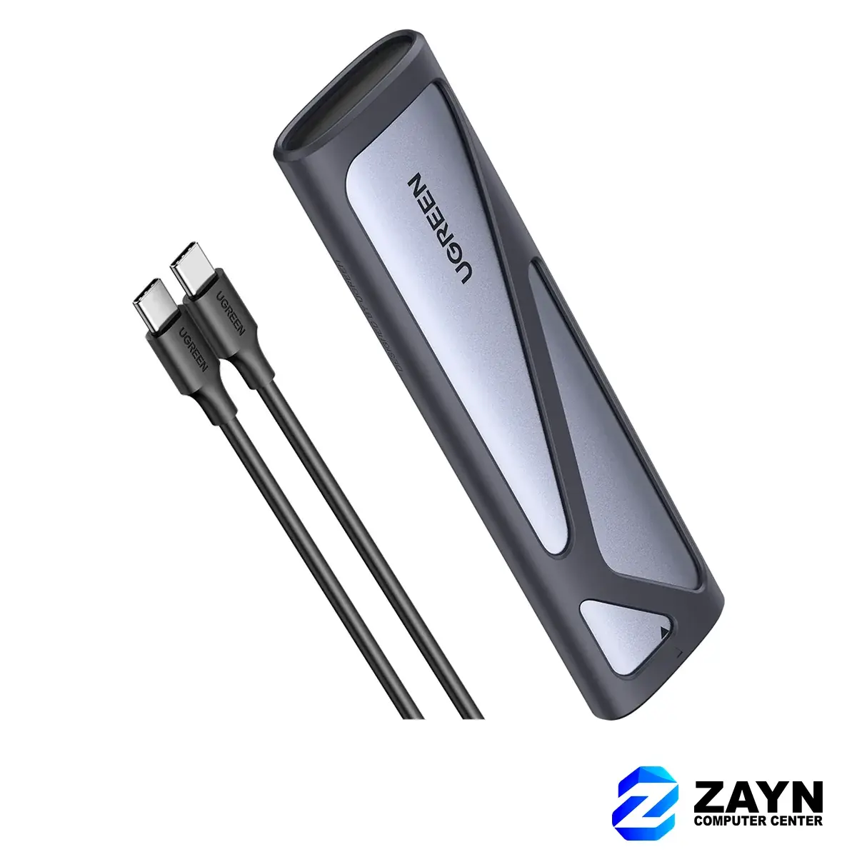 M.2NVME Hard Drive Enclosure(10Gbps) – Gray, CM400