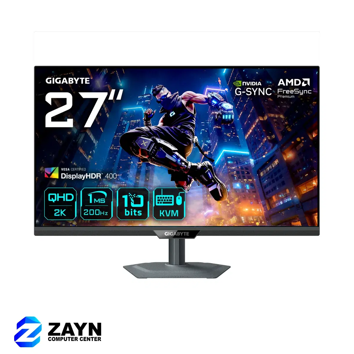 GIGABYTE M27Q2 27" QHD SS IPS Gaming Monitor | 200Hz (OC 210Hz) | 1ms