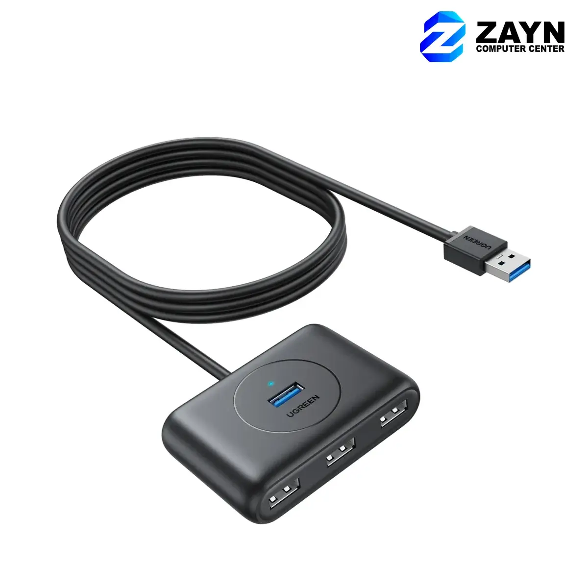 USB 3.0 A 4 Ports HUB BK – 1m