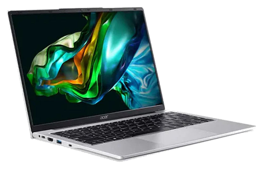 Acer Cons NB AL14-45P-R10U Light Silver /AMD Ryzen 3 -5400U Quad-core Processor / 8GB of SO-DIMM RAM /512GB NVMe SSD /14.0" display with IPS / AMD Radeon Graphics/ Win 11 Home /Microsoft Office for Home 2024 w/ O365 (1year)/ 2-2-0