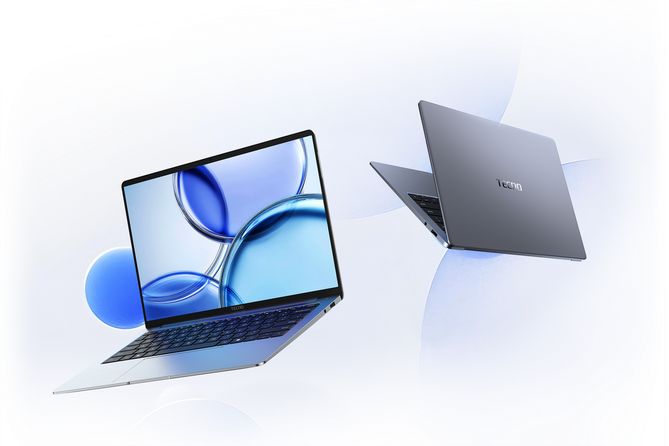 TECNO NB Megabook T14 AMD R7-7735HS I 16GB LPDDR5 I 1TB SSD, PCle 4.0 I AMD Radeon Graphics I 14-inch I WiFi 6E I 2-in-1 fingerprint I High-Strength Aluminum Alloy I TECNO PC Manager Windows 11 Home I 2 yrs Warranty | 4737mAh | Space Grey